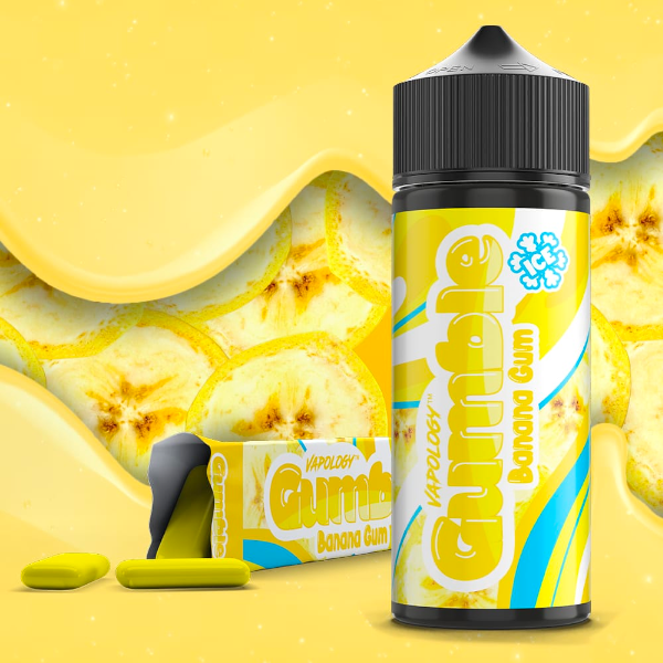 gumble banana Vapology Gumble - Banana Gum Ice