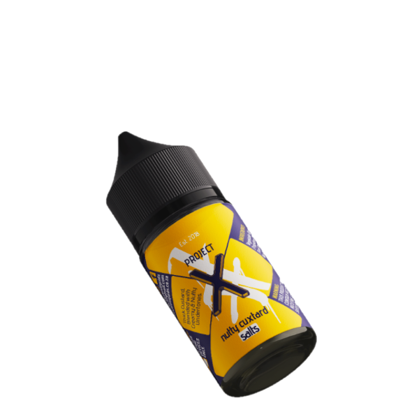nutty cuxtard salt Project X Salts – Nutty Cuxtard