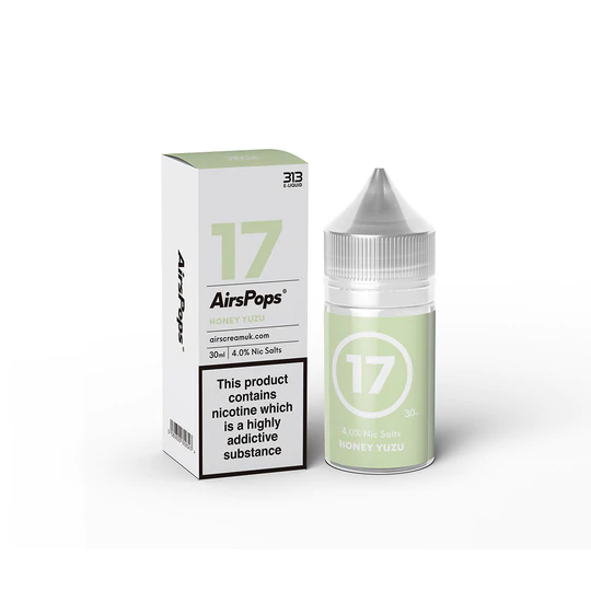 Airscream AirsPops 313 Nic Salts - No. 17 Honey Yuzu