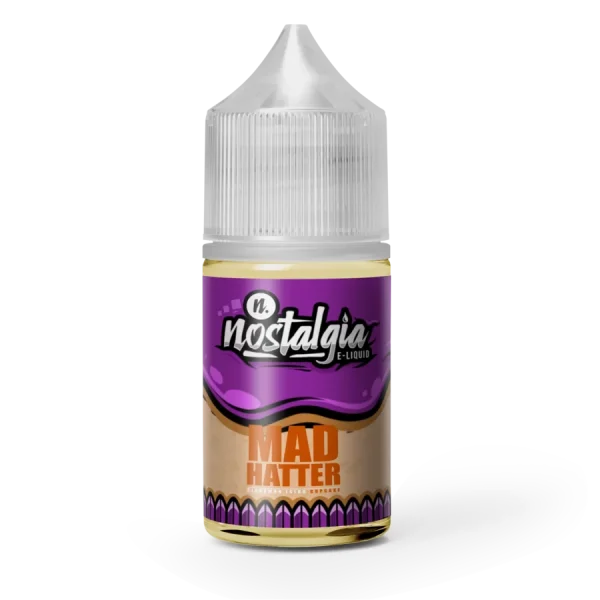 MadHatterFront-30ml Nostalgia Salts - Mad Hatter