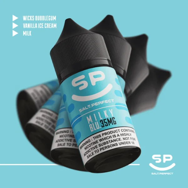 MilkyBluPoster NCV Salt Perfect - Milky Blu