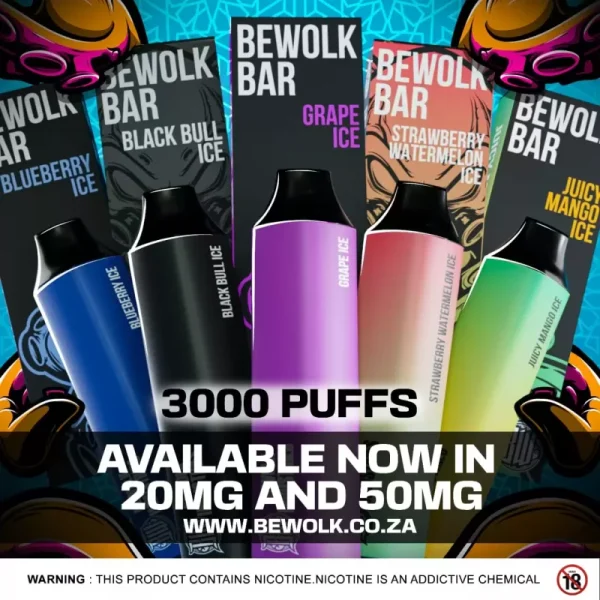 Bewolk Bar 3000 Puff Disposable 5%