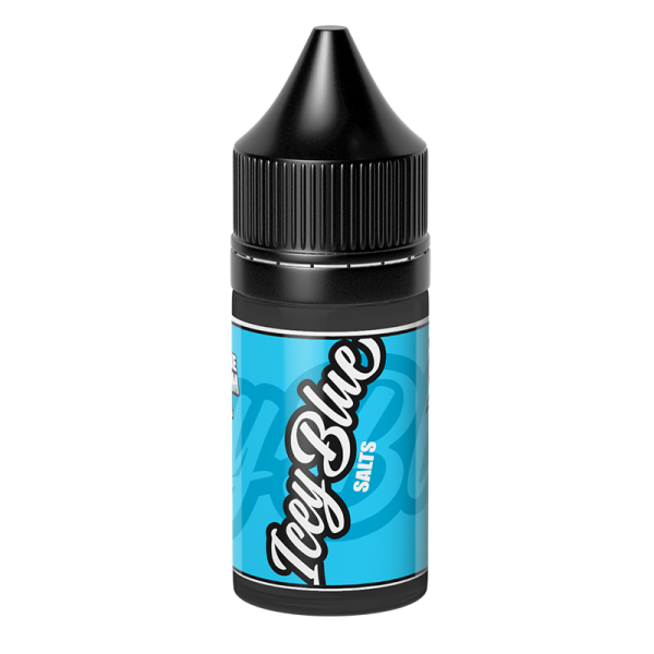 Icey Blue 30ml Bewolk Industries Salts - Icey Blue Bubblegum