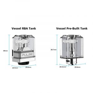 Vandy Vape Pulse Vessel Tank Kit for Pulse AIO Vandy Vape Pulse Vessel Tank Kit for Pulse AIO
