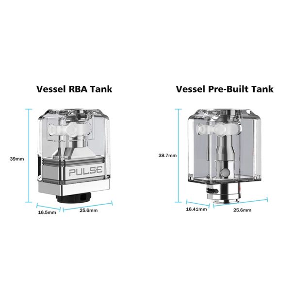 Vandy Vape Pulse Vessel Tank Kit for Pulse AIO