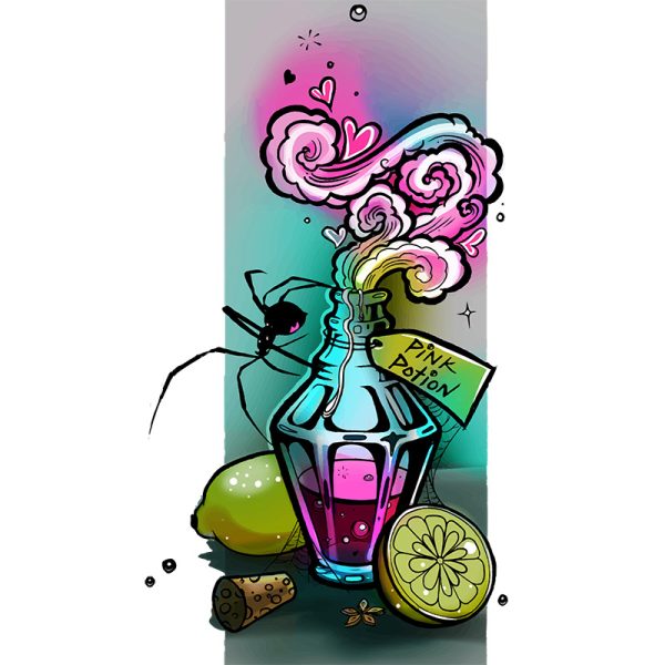 Cthulhu Elixirs - Pink Potion Cthulhu Elixirs - Pink Potion