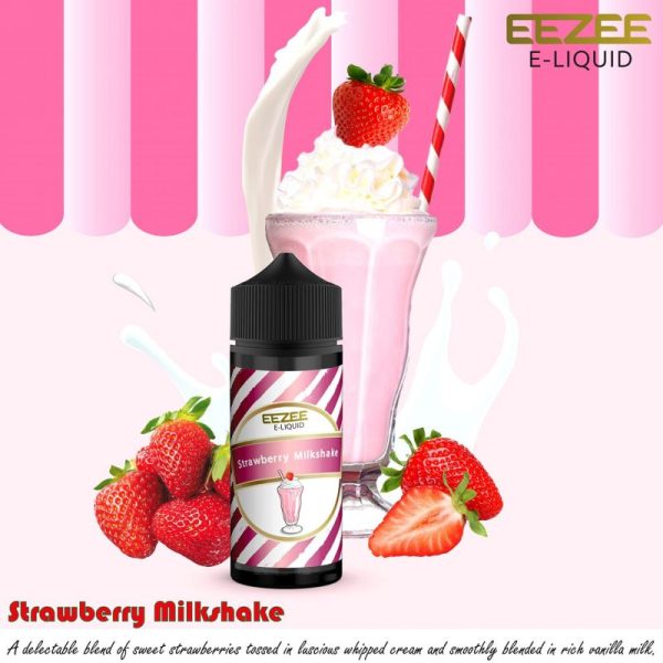 Eezee E-Liquid - Strawberry Milkshake Eezee E-Liquid - Strawberry Milkshake