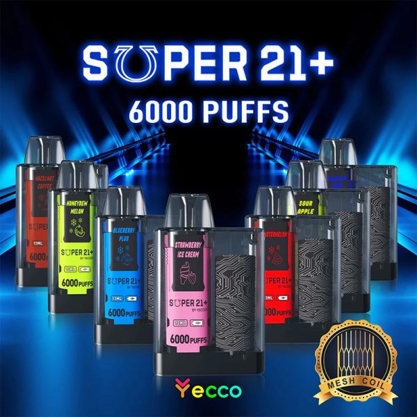 Elf Bar TE5000 Puff Rechargeable Disposable 5%