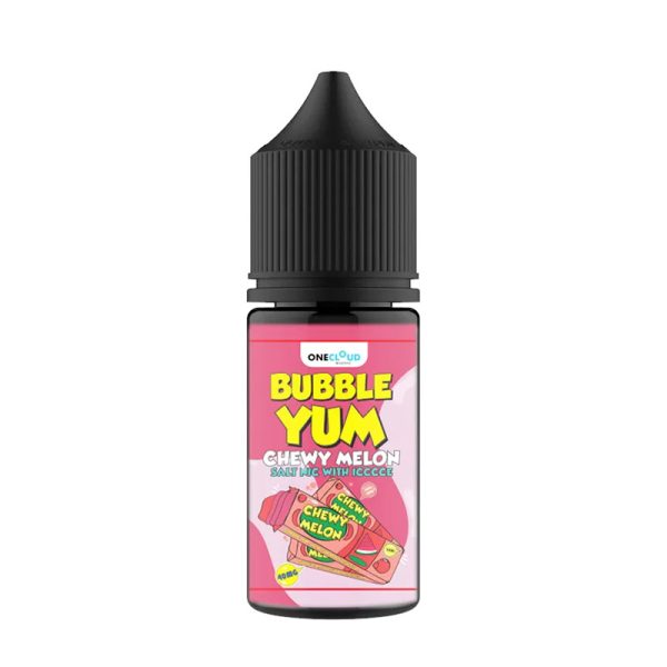 One Cloud Bubble Yum Salt Nic - Chewy Melon with Ice One Cloud Bubble Yum Salt Nic - Chewy Melon with Ice