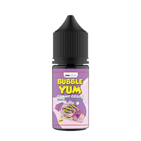 One Cloud Bubble Yum Salt Nic - Gummy Grape with Ice