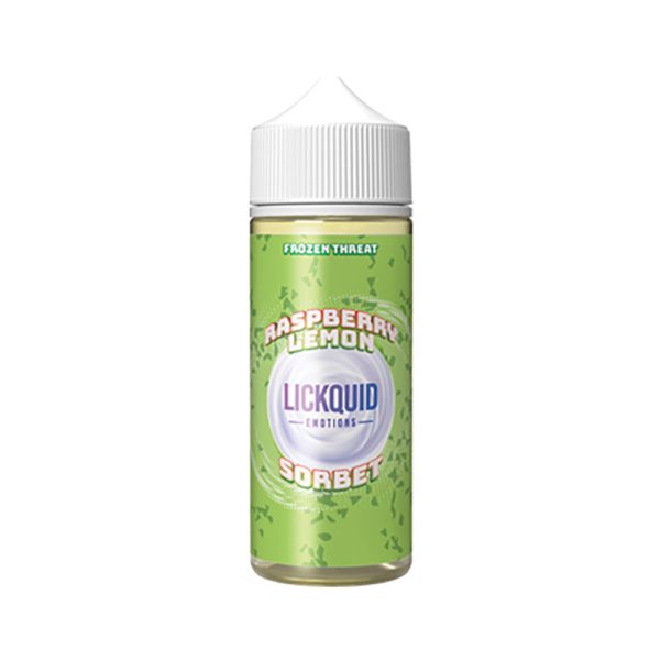 Lickquid Emotions - Frozen Treats Raspberry Lemon Sorbet