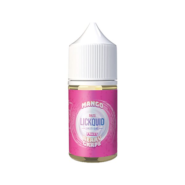 Lickquid Emotions Salts - Mango Berry Grape Lickquid Emotions Salts - Mango Berry Grape