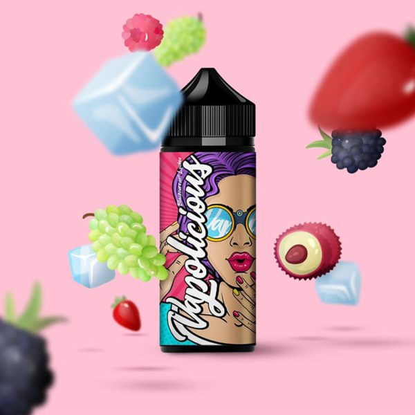 Vapolicious by Hidden Cloud - Blackcurrant Lychee Vapolicious by Hidden Cloud - Blackcurrant Lychee