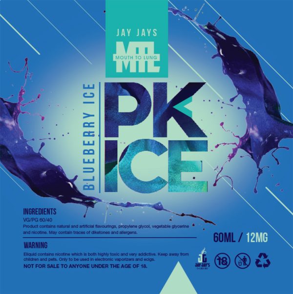 Jay Jay's PK Ice MTL – Blueberry Ice Jay Jay's PK Ice – Blueberry Ice MTL