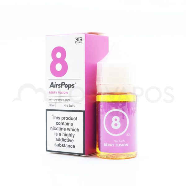 Los Vapos - Airscream AirsPops 313 Nic Salts - No. 8 Berry Fusion Airscream AirsPops 313 Nic Salts - No. 8 Berry Fusion