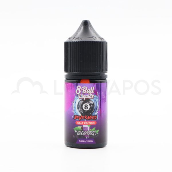 Vape Republic 8 Ball Beverage Salts – Blackcurrant Grape Soda
