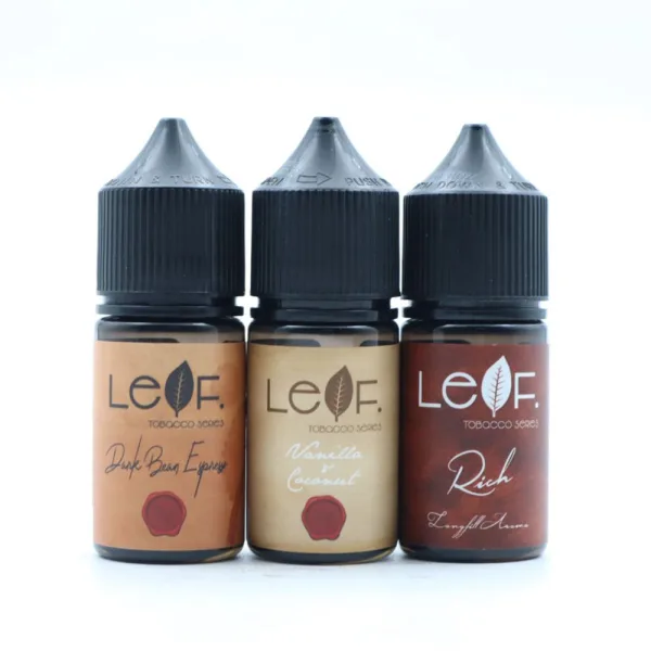 Leaf Tobacco Nic Salts/MTL Longfill Aroma Combo 30ml