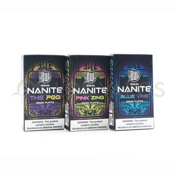 Los Vapos - Bewolk Nanite 2500 Puffs Rechargable Disposable 5% Bewolk Nanite 2500 Puffs Rechargable Disposable 5%