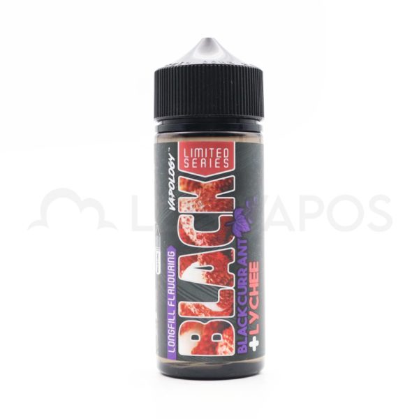 Los Vapos – Vapology Black Series Freebase Longfill Aroma Combo 120ml – Blackcurrant Lychee Vapology Black Series Freebase Longfill Aroma Combo 120ml
