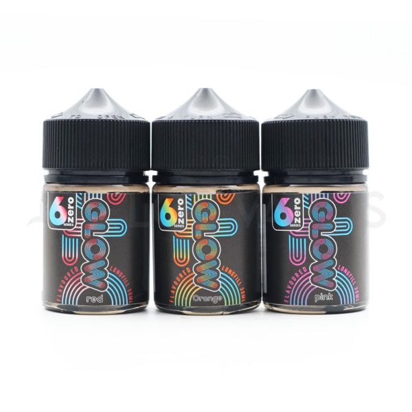 Glow 6Zero Nic Salts/MTL Shortfill Aroma Combo 60ml