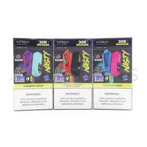 Los Vapos - Nasty Versa S 30K Puff Rechargeable Kit (Battery+Pod) 5% Nasty Versa S 30K Puff Rechargeable Kit (Battery+Pod) 5%