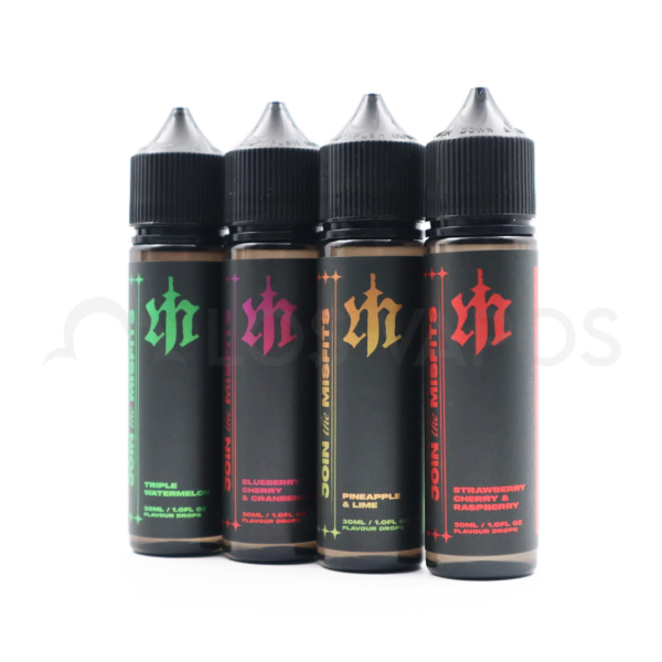 Los Vapos - Misfits Nic Salts:MTL Shortfill Aroma Combo 60ml Misfits Nic Salts/MTL Shortfill Aroma Combo 60ml