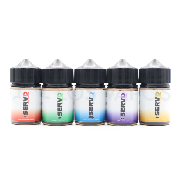 Servd Triple Frozen Nic Salts/MTL Shortfill Aroma Combo 60ml