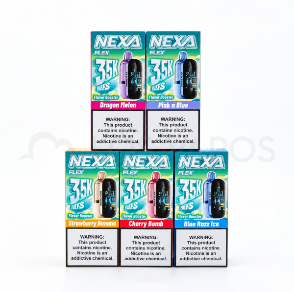 Los Vapos - Nexa Flex 35K Disposable Pod System Kit 5% Nexa Flex 35K Disposable Pod System Kit 5%