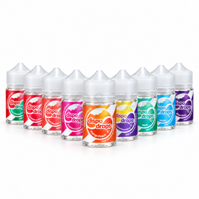 Los Vapos - Dispo Drops Nic Salts:MTL Shortfill Aroma Combo 60ml 2